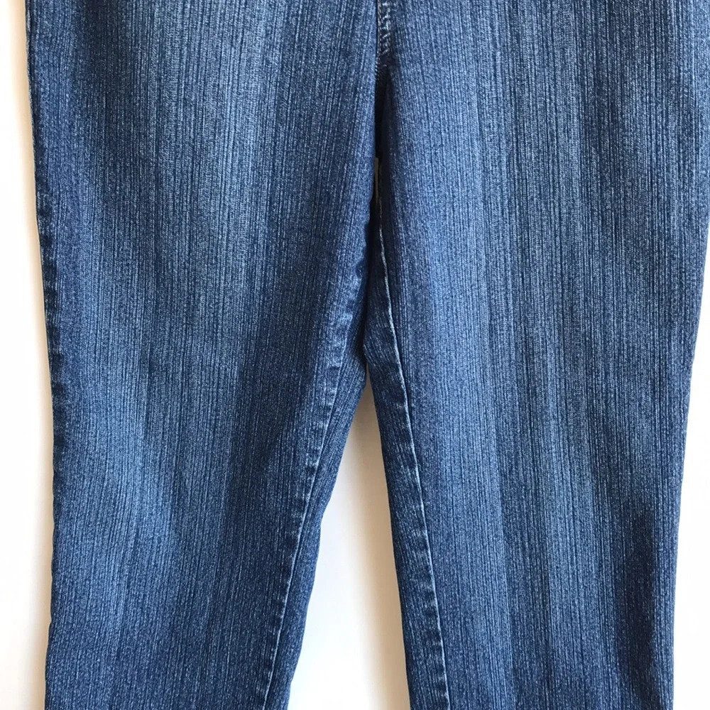 Style & Co. natural fit tapered leg blue jeans, 14 - Picture 3 of 12